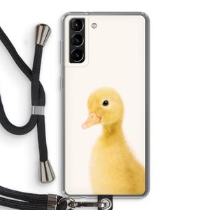 Duke: Samsung Galaxy S21 Plus Transparant Hoesje met koord