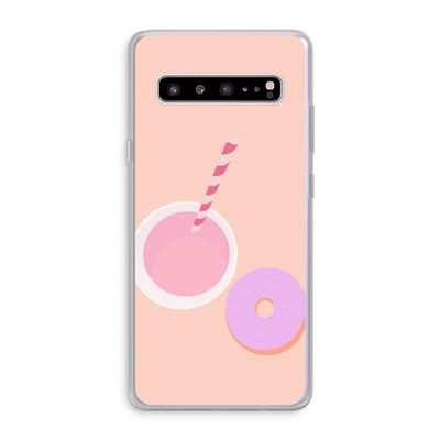 Donut: Samsung Galaxy S10 5G Transparant Hoesje