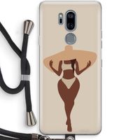 Let's get salty: LG G7 Thinq Transparant Hoesje met koord
