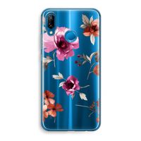 Geschilderde bloemen: Huawei P20 Lite Transparant Hoesje