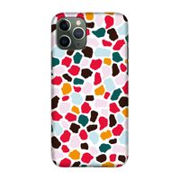 Colored Giraffe: Volledig geprint iPhone 11 Pro Hoesje