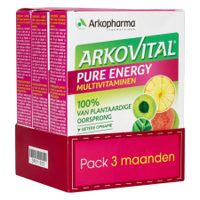 Arkovital Pure Energy pack 3 maanden 3 x 30 Tabletten