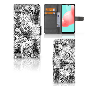 Telefoonhoesje met Naam Samsung Galaxy A32 5G Skulls Angel