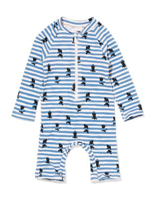 HEMA Takkie babyzwempak UPF40+ strepen blauw (blauw)