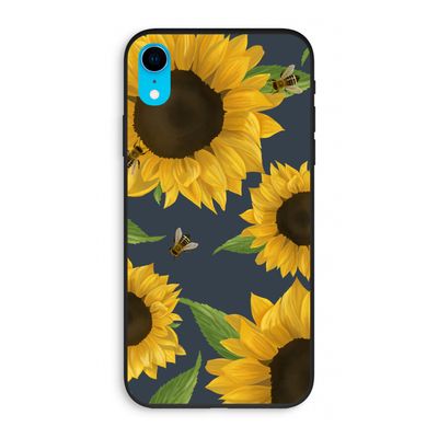 Sunflower and bees: iPhone XR Biologisch afbreekbaar hoesje