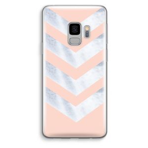 Marmeren pijlen: Samsung Galaxy S9 Transparant Hoesje