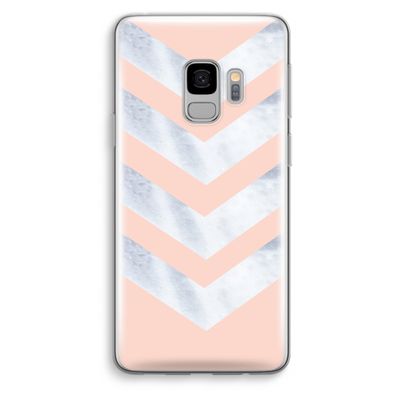Marmeren pijlen: Samsung Galaxy S9 Transparant Hoesje