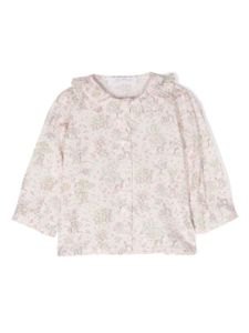 Mariella Ferrari blouse à motif animalier - Rose