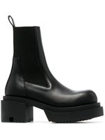 Rick Owens bottines Beatle Bogun en cuir 75 mm - Noir - thumbnail