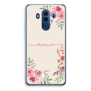 Rozen: Huawei Mate 10 Pro Transparant Hoesje