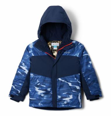 Columbia Mighty Mogul™ III Printed Wintersportjas Kinderen Mountain Blue S