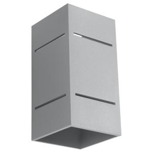 Wandlamp BLOCCO grijs