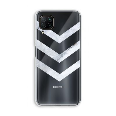 Marmeren pijlen: Huawei P40 Lite Transparant Hoesje