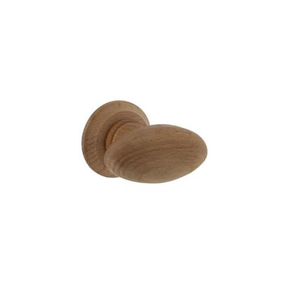 Intersteel KnopkrukTondo ovaal hout - 0092.184702