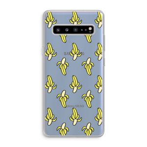 Bananas: Samsung Galaxy S10 5G Transparant Hoesje