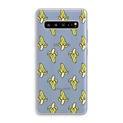 Bananas: Samsung Galaxy S10 5G Transparant Hoesje