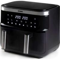 Domo Hot Air Fryer - Do537fr - 2 x 4 L - 85 ° A 200 ° - 8 Programmi automatici - L40 x W 40 x H 36 cm