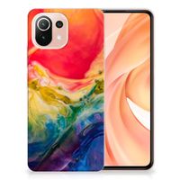 Hoesje maken Xiaomi Mi 11 Lite | 11 Lite 5G NE Watercolor Dark - thumbnail