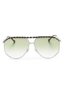 Isabel Marant Eyewear lunettes de soleil à monture oversize - Argent