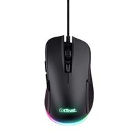 Trust GXT 922 Ybar Gaming Muis ECO Muis Zwart