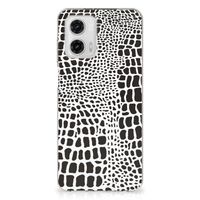 Motorola Moto G73 TPU Hoesje Slangenprint