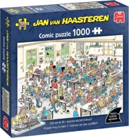 Jumbo puzzel 1000 stukjes) - jan van haasteren - kunnen wij het maken?