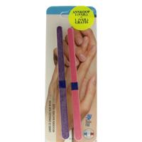 Vitry Nail Care Wooden Backed Files 17cm Vijl Ref.69 6Stuks