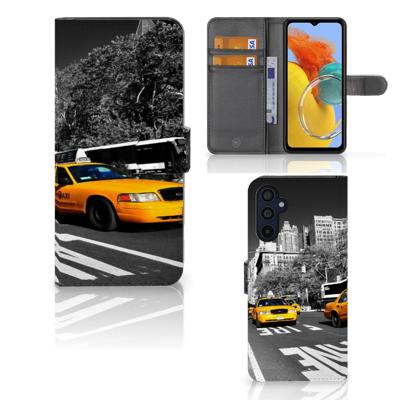 Samsung Galaxy M14 | Flip Cover | New York Taxi