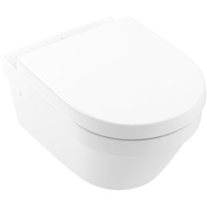 Villeroy & Boch Architectura combi-pack diepspoel directflush met zitting met softclose en quick release ceramic+ wit 4694hrr1