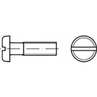 TOOLCRAFT TO-6866562 Platkopschroeven M3 16 mm Sleuf Staal Verzinkt 200 stuk(s)