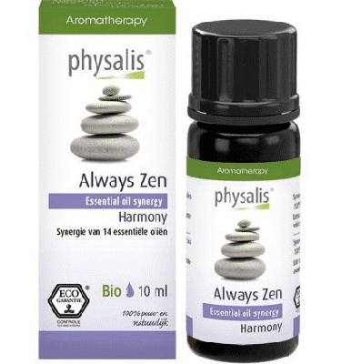 Physalis Aromatherapy Synergie Always Zen Olie 10ml Physalis Aromatherapy Synergie Always Zen Olie 10ml