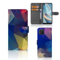 OPPO Reno4 Z | Book Case | Polygon Dark