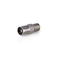 Nedis Satelliet- en Antenne-Adapter - CSGB41954ME - Zilver - thumbnail