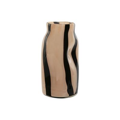 Vaas Home ESPRIT Zwart Crème Kristal Modern 15 x 15 x 29,2 cm