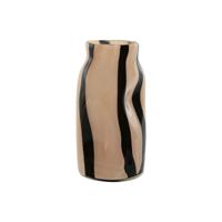 Vaas Home ESPRIT Zwart Crème Kristal Modern 15 x 15 x 29,2 cm