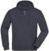 James & Nicholson JN042 Men´s Hooded Jacket - Navy - XXL