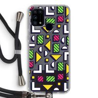 8-bit N°4: Samsung Galaxy M31 Transparant Hoesje met koord