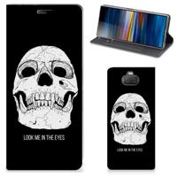 Mobiel BookCase Sony Xperia 10 Skull Eyes