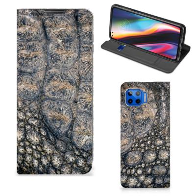 Motorola Moto G 5G Plus | Hoesje maken | Krokodillenprint