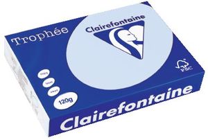 Clairefontaine 1214C papier voor inkjetprinter A4 (210x297 mm) Mat 250 vel Blauw