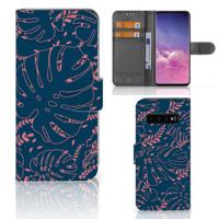 Samsung Galaxy S10 Hoesje Palm Leaves Samsung Galaxy S10 Hoesje Palm Leaves
