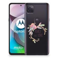 Motorola Moto G 5G Telefoonhoesje met Naam Boho Text