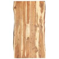 Tafelblad 118x(50-60)x3,8 cm massief acaciahout