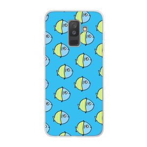 Visjes: Samsung Galaxy A6 Plus (2018) Transparant Hoesje