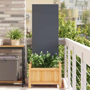 Tuin decoratief paneel Antraciet 50 x 140 cm Koudgewalst staal