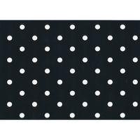 Wicotex Plakfolie-Plakplastic dots zwart - thumbnail