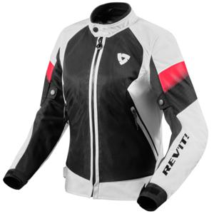 REV'IT! Control Air H2O Lady jacket, Doorwaai motorjas dames, Wit Zwart