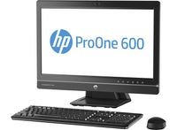 HP ProOne 600 G1 54,6 cm (21.5") 1920 x 1080 Pixels Vierde generatie Intel® Core™ i5 4 GB DDR3-SDRAM 500 GB HDD Alles-in-één-pc Windows 7 Professional Zwart, Zilver - thumbnail
