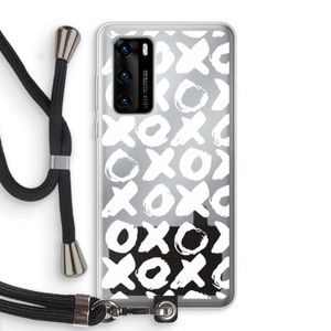 XOXO: Huawei P40 Transparant Hoesje met koord