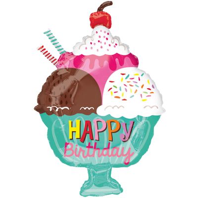 Happy Birthday Ice Cream
